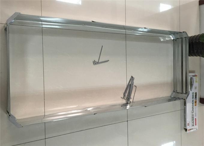 Splitter-quadratisches Metall hob Garten-Betten an das bescheinigte